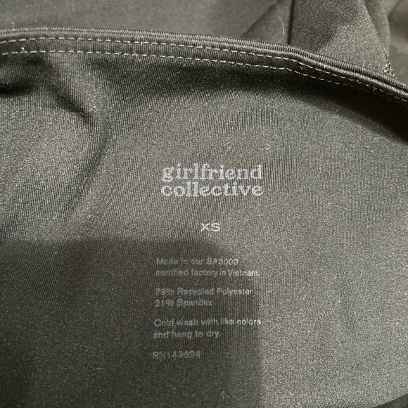 GIRLFRIEND Collective Compressive Black‎ Leggings Yoga Pants - Picture 6 of 7